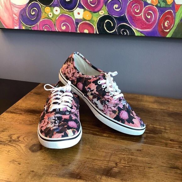 Vans Floral Print Sneakers - Stylish and Comfy - Picture 1 of 6